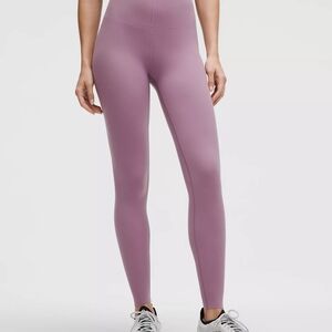 Women's Lavender High-Waisted Leggings